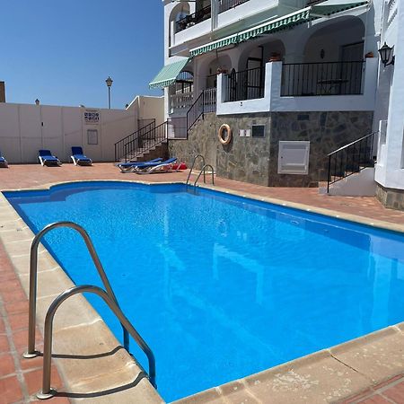 Precioso Apartamento De Dos Plantas Con Vistas Frigiliana Exterior foto